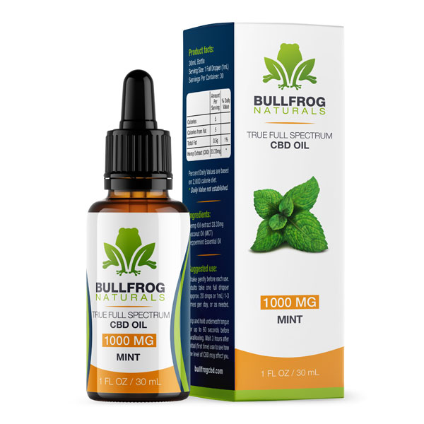 Buy Bullfrog CBD Oils Online Full Spectrum